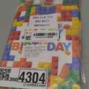 24 Pcs Building Block Party Favor Bags with Handles - Bricks Goodie Gift Candy Bags for Birthday Party Baby Shower Supplies Decorations