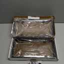 2 Pack License Plate Covers Frames : Rust-Proof Car License Plates Shields Holder -with Screw Caps - Clear License Plate Protector for US Standard Cars (Grizzly)