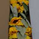 20 PCS Fake Silk Sunflowers Artificial Flower with Stems for Home Wedding Party Centerpieces Decoration Bridal Bouquets Tables Floral Arrangements Wreath DIY Art Crafts Decor (Yellow)
