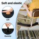 Gel Seat Cushion, Cooling Thick Big Breathable Honeycomb Design Absorbs Pressure Points Seat Cushion with Non-Slip Cover for Office Chair Home Cars Wheelchair - 18.9 x 17.7 x 1.6 inches