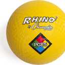 Champion Sports Playground Balls  Single Balls & Sets, Multiple Colors, Durable Nylon-Wound Construction for Kickball & Indoor/Outdoor Play