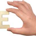 182 Pieces 2-1/2 Inch (2.5") Wooden Letters Craft Wood Letter Unfinished Alphabets with Extras Wall Decor
