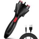 Gisafai Automatic Hair Braider, Electric DIY Styling Tool for French Dreadlock Hairstyle, Auto Hair Twist Braid Maker for Women, No Battery Installation Required