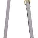 Allzedream Leather Purse Strap Replacement Crossbody Handbag Long Adjustable (Grey)
