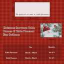 Randall Christmas Snowman Table Placemat Set of 4, Yarn-Dyed Jacquard Fabric Festive Dining Table Decoration for Kitchen Holiday Party & Family Gathering,Xmas Festive Party Supplies,13"18"(Red/Green)