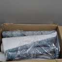 Washable Modern Area Rug: 6x9 Geometric Area Rugs for Living Room & Bedroom with Non-Slip Backing Modern Geometric Carpet for Living Room Blue Grey 6'x9'