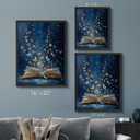 2 x Wall Art Prints Colorful Butterfly Emerging From Book Poster Canvas Art Wall Decor Picture For Bedroom Dorm Library Reading Room Bathroom Wall Decor Aesthetic Home Artwork 8" 10" With Framed