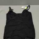 Bali womens Lace Shapewear, Faja Body Shaper, Lace 'N Smooth Firm-control Shapewear for Women, Built-in Bra (36B, Black)