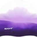Sporti Silicone Swim Cap for Women & Men, Adult, Vibrant Lightweight Swimming, Non-Slip, Easy Wear, Removal, Protects Hair (Multi Purple)