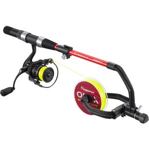 Piscifun Speed X Fishing Line Spool with Unwinding Function No Twist Line with Adjustable Aluminium Handle for Spinning Reel, Bait Reel and Spincast Reel