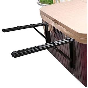 UCEDER Hot Tub Cover Lift,Spa Lifter Removal System Bracket Universal Assist Spa Lid Roller fits Vary Size, Shape and Brand of SPA,Bathtubs, Hot Tubs