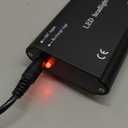 5W Waist Hanging Rechargeable Dental LED Headlight Plastic Clip with Filter for Surgical Magnifier Loupes Black