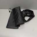 Airplane Foot Rest (Travel Comfortably), Perfect Airplane Travel Essentials, Portable Foot Hammock Airplane Plane Travel Accessorie, Long Flight Essentials, Relax your feet & Leg Airplane Foot Hammock (Black)