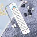 5 x Farewell Valentines Day Gifts for Coworkers, You Will Be Missed Compass Bookmark, Leaving Goodbye Going Away Gifts for Coworker Women Best Friends Her Manager Boss Teacher, Valentines for Coworkers