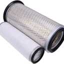 JZGRDN Inner & Outer Air Filter D5NN9601A D6NN9R500A Compatible with Ford New Holland 2600 2600 3000 3055 3100 3120 3150 3190 3600 3900 4000 4100 4600 4610 7100