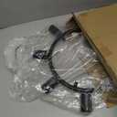 BONLICHT 8 Lights Semi Flush Mount Sputnik Ceiling Light Modern Metal Chandelier Lighting Black Industrial Vintage Sputnik Light Fixtures for Kitchen Island Dining Room Foyer Bedroom