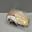 CheetahBoo Dog Safari Costume Vest Hat XS XXL Dinosaur Trex Stegosaurus Park Ranger Zoo Animal Cosplay Halloween, (Medium, Brown)