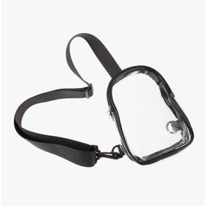 No Brand Sling Bag for Women Clear Crossbody Storage Bag for Travel Sports Events for Phones Cash and Items Mothers Girlfriends