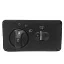 Headlight Switch for Ford F-250 F-350 F-450 F-550 Super Duty 1999-2000, Compatible with F-800 1999 (Manual Headlight Adjustment) & Excursion 1999-2000 - Replaces OE# F81Z-11654-AA 88924369 1S1833 (Black)