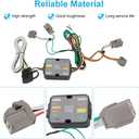 WATERWICH 4-Pin Trailer Wiring Harness Compatible with 2020-2024 Ford Explorer, 2011-2019 Ford Taurus, 2013-2016 Lincoln MKS Replacement for 56093 Trailer Hitch Wiring Harness