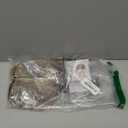 SEVENCOLORS Short Brown Mixed Blonde Bob Wigs for White Women Shoulder Length Synthetic Hair Wigs with Side Bangs Straight Blonde Highlights Womens Wig