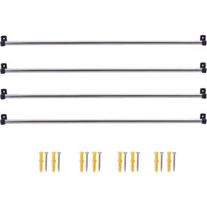 YYST Gift Wrapping Paper Wall Mount Storage Station, Organizer, Dispensing Rack for Gift Wrapping Paper up to 40 Inch(100CM) Wide.