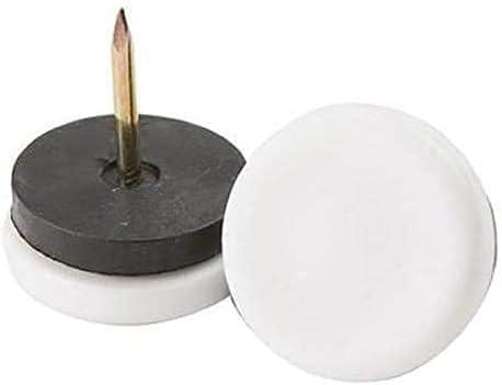 7/8" Nail on Nylon Chair Glides (Pack of 16 Glides)