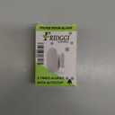 Freezer Door Alarm with 60 Second Delay, 2, 3, and 4 Minute Reminders, Refrigerator and Fridge Door Alarm or Chime, Low/Loud 80 to 110 dB  Compact Size. (White)