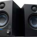 PreSonus Eris 3.5 Studio Monitors, Pair — Powered, Active Monitor Speakers for Near Field Music Production, Desktop Computer, Hi-Fi Audio