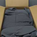 GXARTS Gray Cloth Driver and Passenger Side Bottom Lower & Top Lean Back Replacement Seat Cover #2S or 3S Fit for Ford F250 F350 F450 F550 XLT 2017-2021 Fit for Ford F150 2015-2020