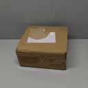 handrong Tea Box Tea Bag Organizer Wooden Tea Bag Holder Modern Tea Chest with 9 Compartments and Glass Cover for Home Tea Parties and Gift (White)