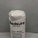 Bedsure Gentle Soft Fleece Blanket Twin Size Cream - 300GSM Lightweight Plush Fuzzy Cozy Soft Warm Blanket for Bed, Sofa, Couch, Travel, Camping, 60x80 inches