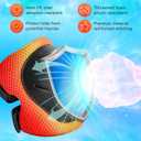 3 x Toddler/Kids Bike Helmet Set for Boys Girls 3D Adjustable Kids Helmet Protective Gear Set Knee Elbow Wrist Pads and Multi-Sports Skateboard Scooter Cycling Roller Balance Bike