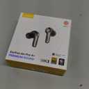 EarFun Air Pro 4+ Adaptive Noise Cancelling Wireless Earbuds, Qualcomm aptX Lossless, Dual Drivers, Translation Earbuds, Snapdragon Sound, 6 Mics AI Clear Calls, Hi-Res Sound, LDAC, Bluetooth 6.0, 54H (Black)