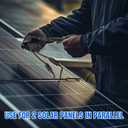 ECO-WORTHY Solar Connectors Y Branch Parallel PV Adapter Cable Wire Plug Tool Kit for Solar Panel(M/FF+F/MM)