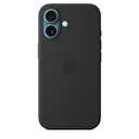 Apple iPhone 16 Silicone Case with MagSafe and Camera Control: Lightweight Phone Case, Wireless Charging Compatible, Smooth Matte Finish; Black
