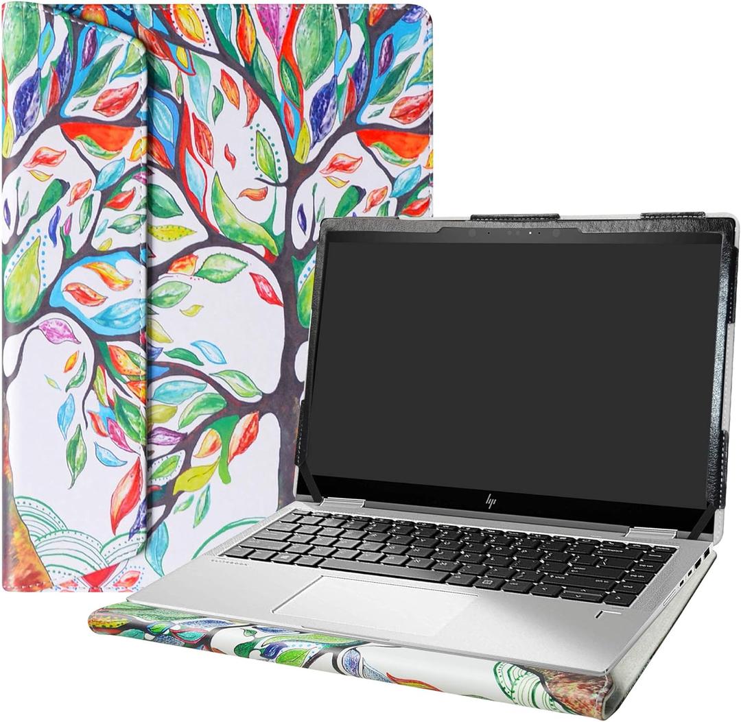 Alapmk Protective Case for ASUS Vivobook Go 14 Flip TP1400 TP1400KA-DS24T,Case for Dell XPS 14 9440,Case for HP 14-eeXXXX 14t-ee000/ProBook 445 G10/ProBook 445 G10/mt645 G7/mt440 G3,Love Tree
