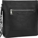 TANTOMI Crossbody Bags for Women Crossbody Handbag Travel Crossbody Purse for Women Hobo Bag Shoulder Bags for Everyday (Black)