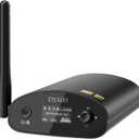 1Mii DS500 LDAC Bluetooth Hifi Receiver, Long Range Bluetooth 5.1 Audio Adapter w/Audiophile DAC, aptX HD & Low Latency, OLED Display & Optical Coaxial RCA Output for Home Stereo/AV Receiver/Amplifier