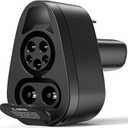 CCS1 & J1772 to Tesla NACS Charging Adapter, Max 250KW Fast Charger Converter for Tesla EVs, Compatible with Tesla Model S/X/Y/3/Cybertruck
