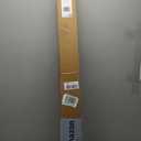 MODE Cambria Designer Series - Premium 7 foot Custom Double Curtain Rod - 1-1/8 inch Large Diameter - Non-Adjustable for a Seamless Look - Premium Designer Brackets and End Caps - Satin Black Finish