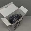 Hair Dryer with Comb | 1800W Blow Dryer with Diffuser for Curly Hair | Plasma Ionic Hairdryer for Frizz Control | Foldable & Portable Design for Travel | 6.5 ft ALCI Cord (Black)