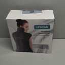 Heating Pad for Neck and Shoulders and Back, 2.7lb Weighted Electric Heat Pads for Back Pain, Large Heated Wrap, Fast Heating, Birthday Gifts for Women Men Mom Dad, 6 Heat Settings 4 Auto-Off, 22"x37" (Dark Gray)