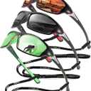 FAGUMA Sports Polarized Sunglasses For Men Cycling Driving Fishing UV400 Protection, Standard