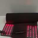 Extra Large Red Light Therapy Mat, High-Density LEDs Full Body Red Light Therapy, 660nm & 850nm Dual Wavelengths, Foldable Red Light Therapy Blanket with Timer, 65" x 20"