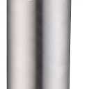 Amwater NSF/ ANSI 42 Stainless Steel Whole House Water Filter Housing, 10" x 2.5" Sediment Water Filter System for Heavy Duty, Well & City Water, 1" NPT Port, Drain Valve Style C