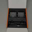 1Mii 2.4GHz Wireless Audio Transmitter Receiver Set for TV, 260Ft/80M Long Range 25ms Low Latency with AUX RCA in/Out, Wireless Audio Adapter for TV PC Powered Speaker Amplifier Soundbar