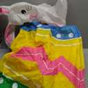 FunFanso 4 FT Inflatable Easter Bunny in The Egg Automatic Up and Down, Outdoor Blow Up Rabbit Yard Decorations Built-in LED Lights, Indoor Yard Party Lawn Garden Holiday Decor