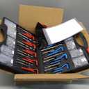 Orion Motor Tech Thread Repair Kit, SAE and Metric Helicoil Repair Kit with HSS Drill Bits Inserts Taps Break Off Tools, Rethreading Tools in 1/4" 5/16" 3/8" 7/16" 1/2" & M5 M6 M8 M10 M12 Sizes