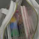 Mini Mahjong Set, American Mahjong Game Set, Complete Mahjong Tile Set with 166 White Tiles (1.2’’), 4 Tile rulers, 4 dice, 1 Bag, 100 Chips, 5 Instruction Manuals, Mahjong Game Gift for Enthusiasts